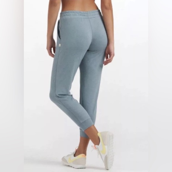 NWT Vuori Performance Jogger Light Cloud Heather Reg - Picture 2 of 4